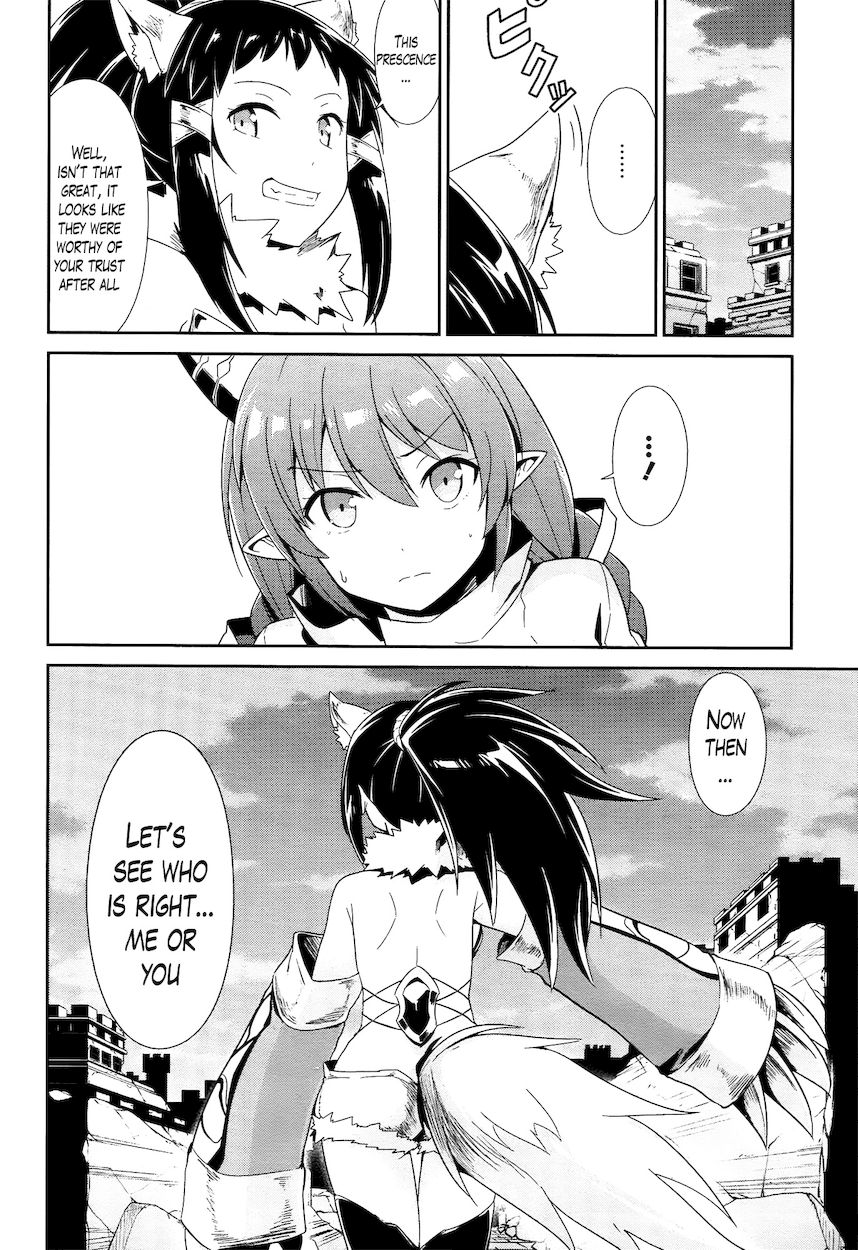 Sennen Sensou Aigis – Eiyuu no Kizuna Chapter 15 - Page 10
