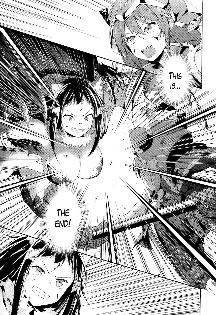 Sennen Sensou Aigis – Eiyuu no Kizuna Chapter 17 - Page 30