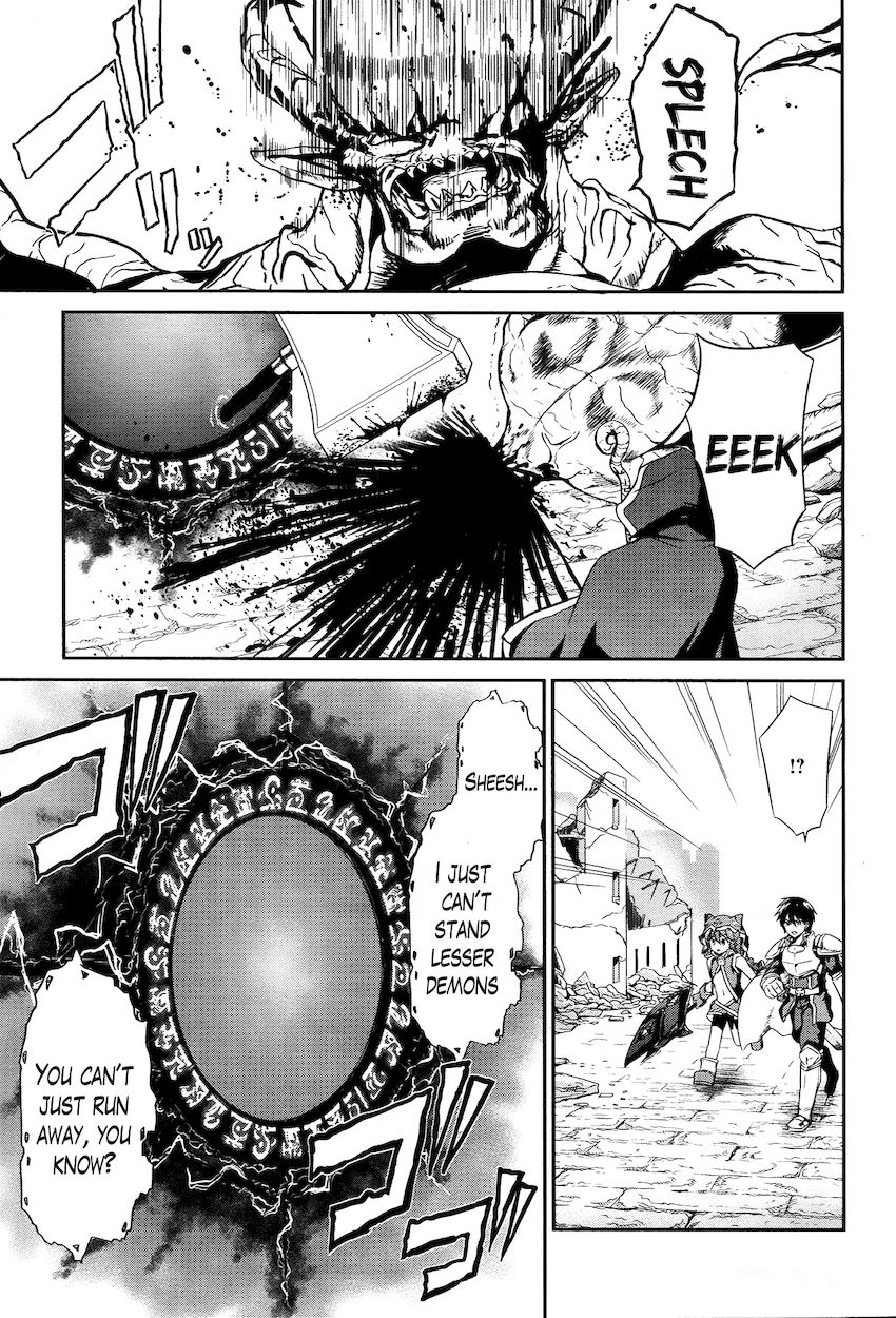 Sennen Sensou Aigis – Eiyuu no Kizuna Chapter 17 - Page 36