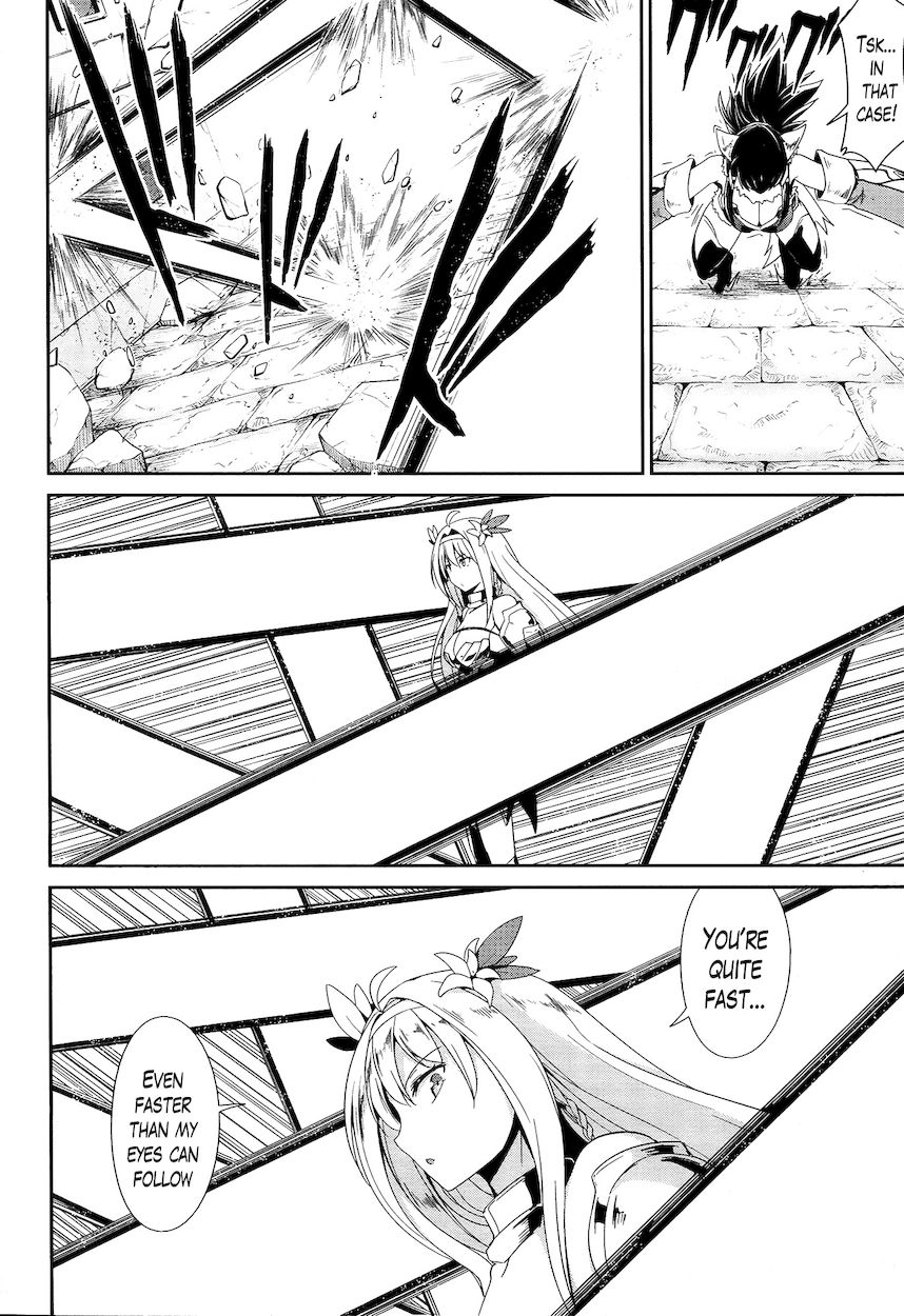 Sennen Sensou Aigis – Eiyuu no Kizuna Chapter 17 - Page 8