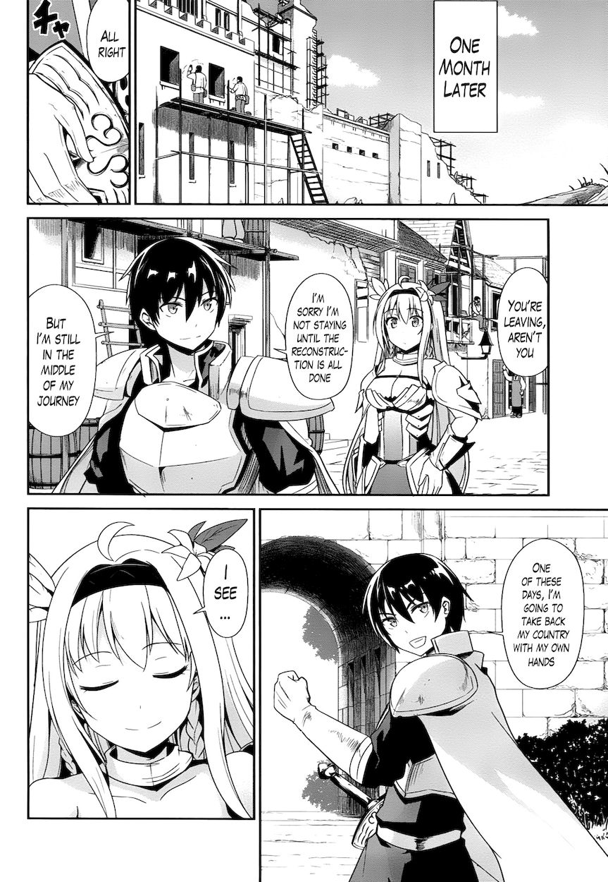 Sennen Sensou Aigis – Eiyuu no Kizuna Chapter 18 - Page 22