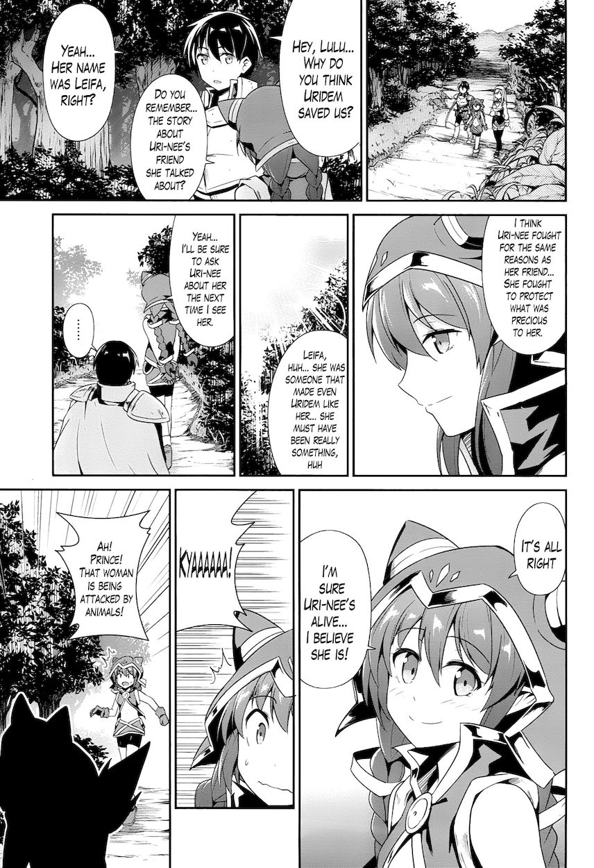 Sennen Sensou Aigis – Eiyuu no Kizuna Chapter 18 - Page 25