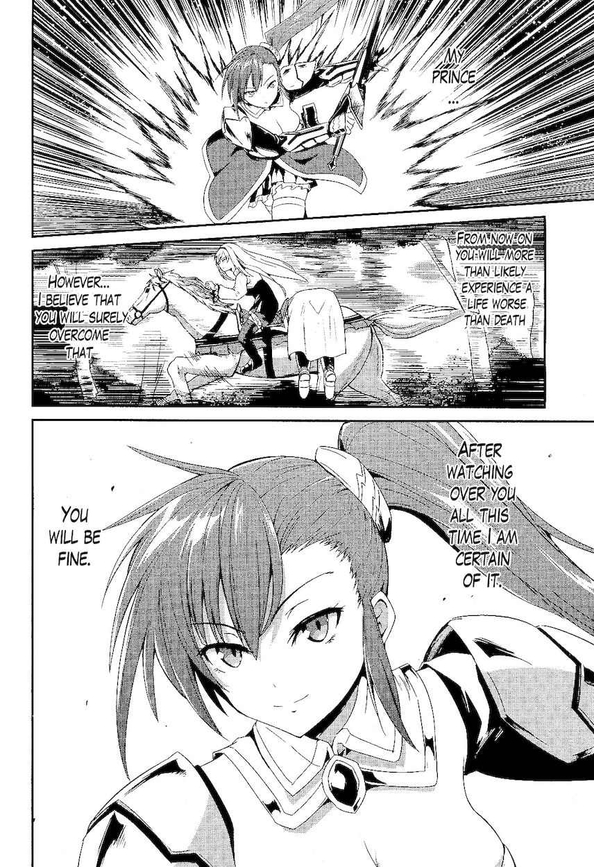 Sennen Sensou Aigis – Eiyuu no Kizuna Chapter 2 - Page 23