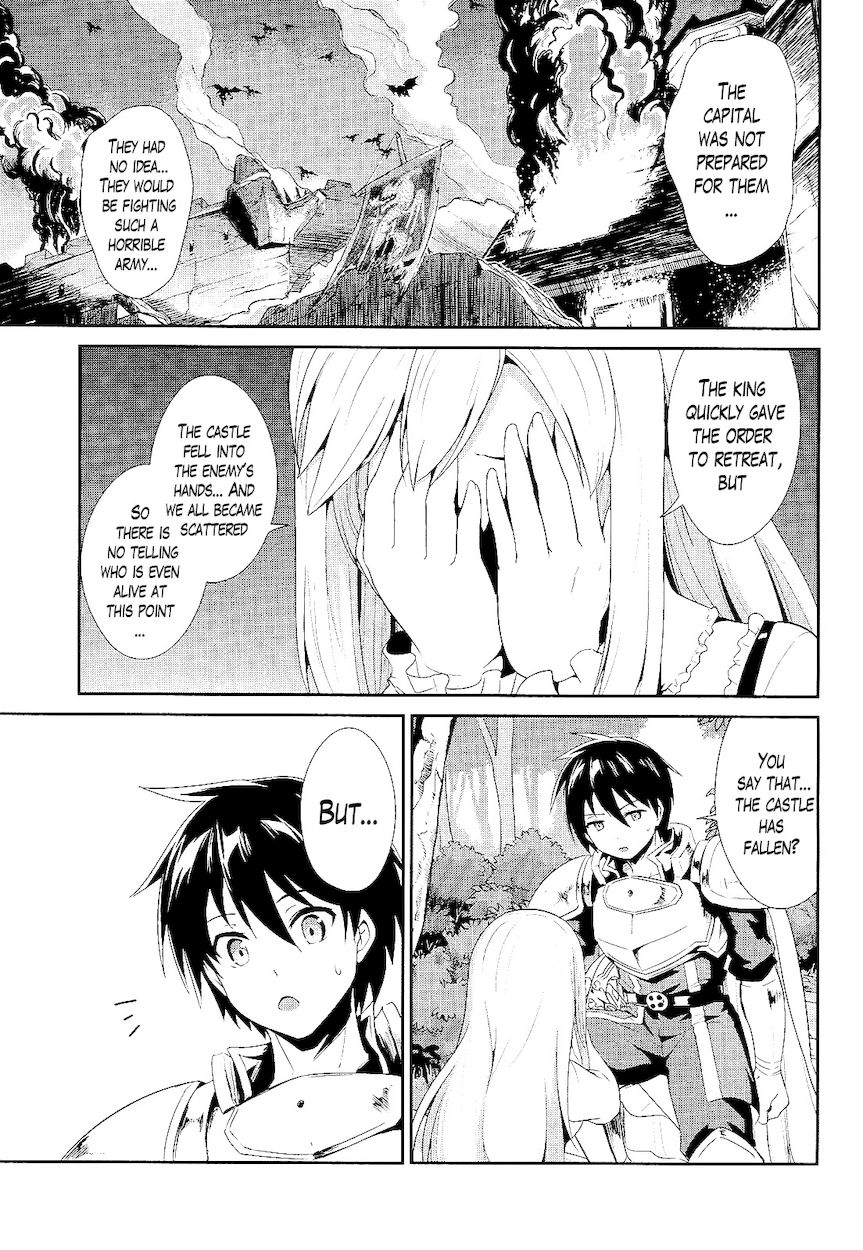 Sennen Sensou Aigis – Eiyuu no Kizuna Chapter 2 - Page 6