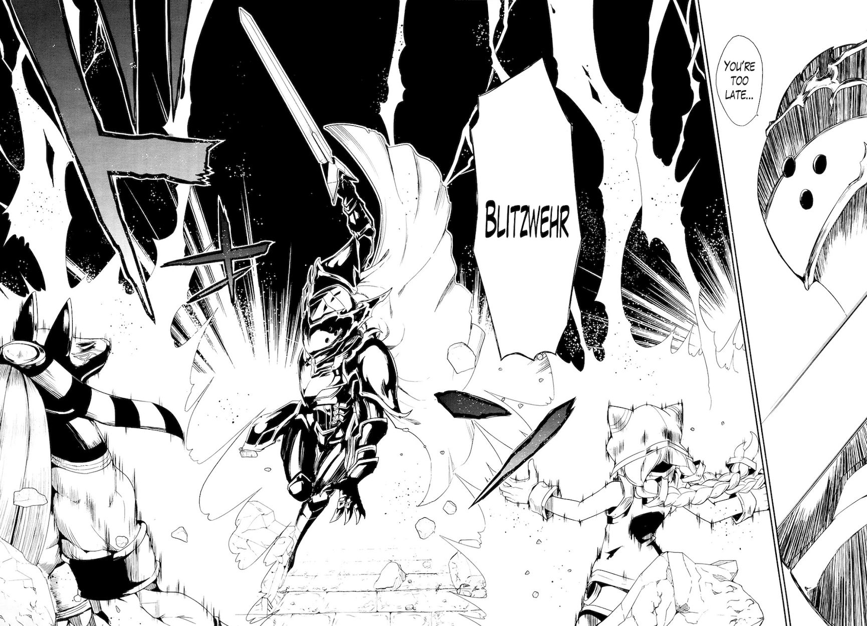 Sennen Sensou Aigis – Eiyuu no Kizuna Chapter 21 - Page 28