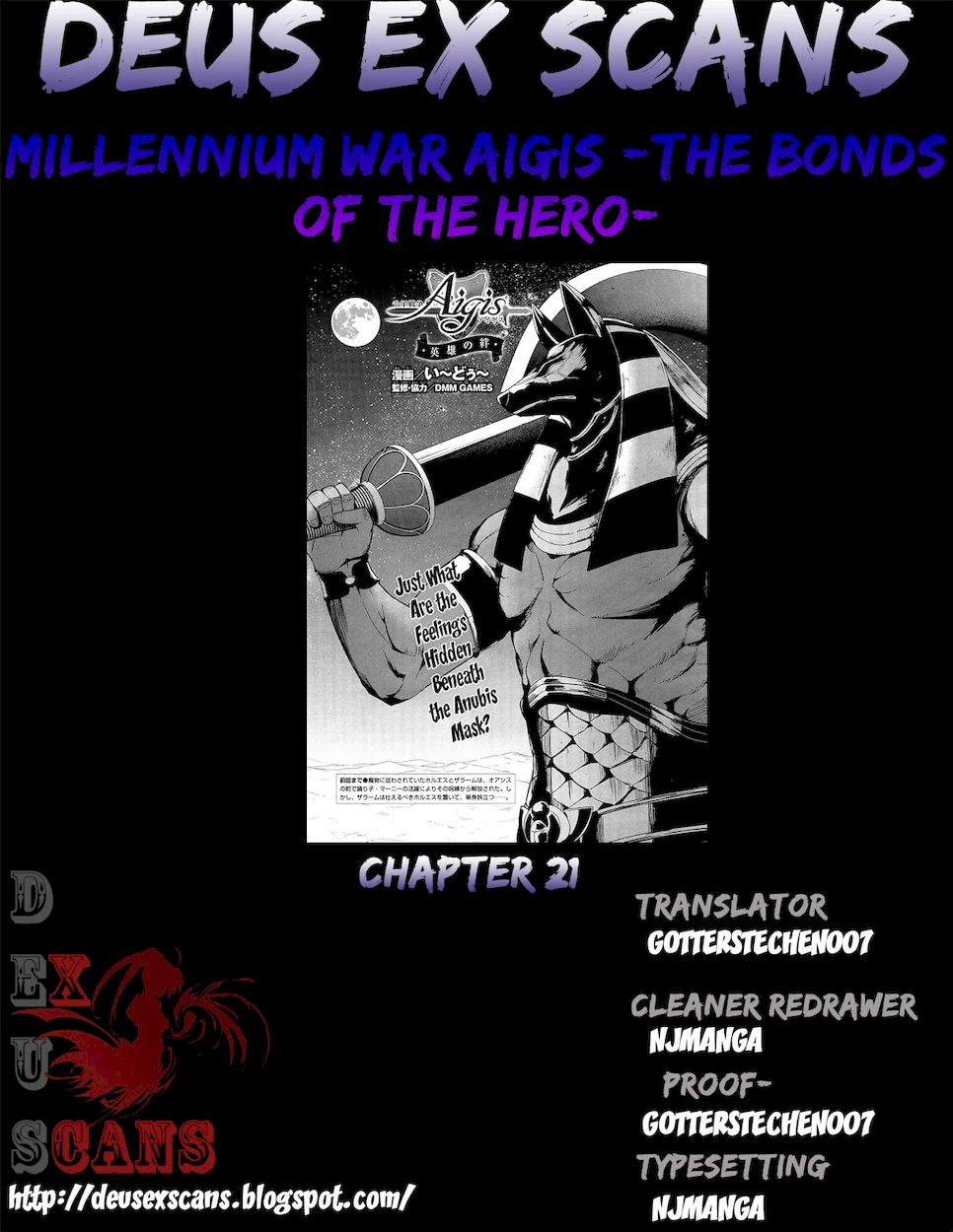 Sennen Sensou Aigis – Eiyuu no Kizuna Chapter 21 - Page 34