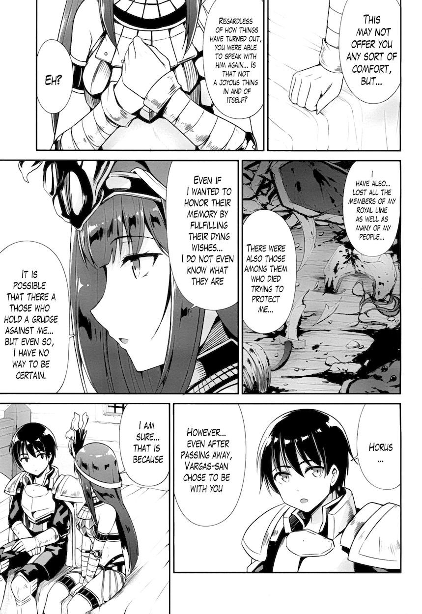 Sennen Sensou Aigis – Eiyuu no Kizuna Chapter 22 - Page 23