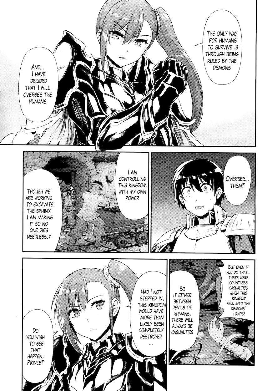 Sennen Sensou Aigis – Eiyuu no Kizuna Chapter 23 - Page 21