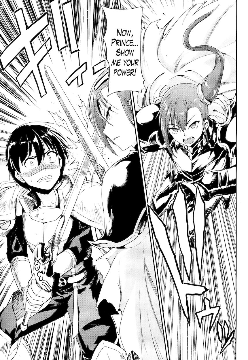 Sennen Sensou Aigis – Eiyuu no Kizuna Chapter 23 - Page 25