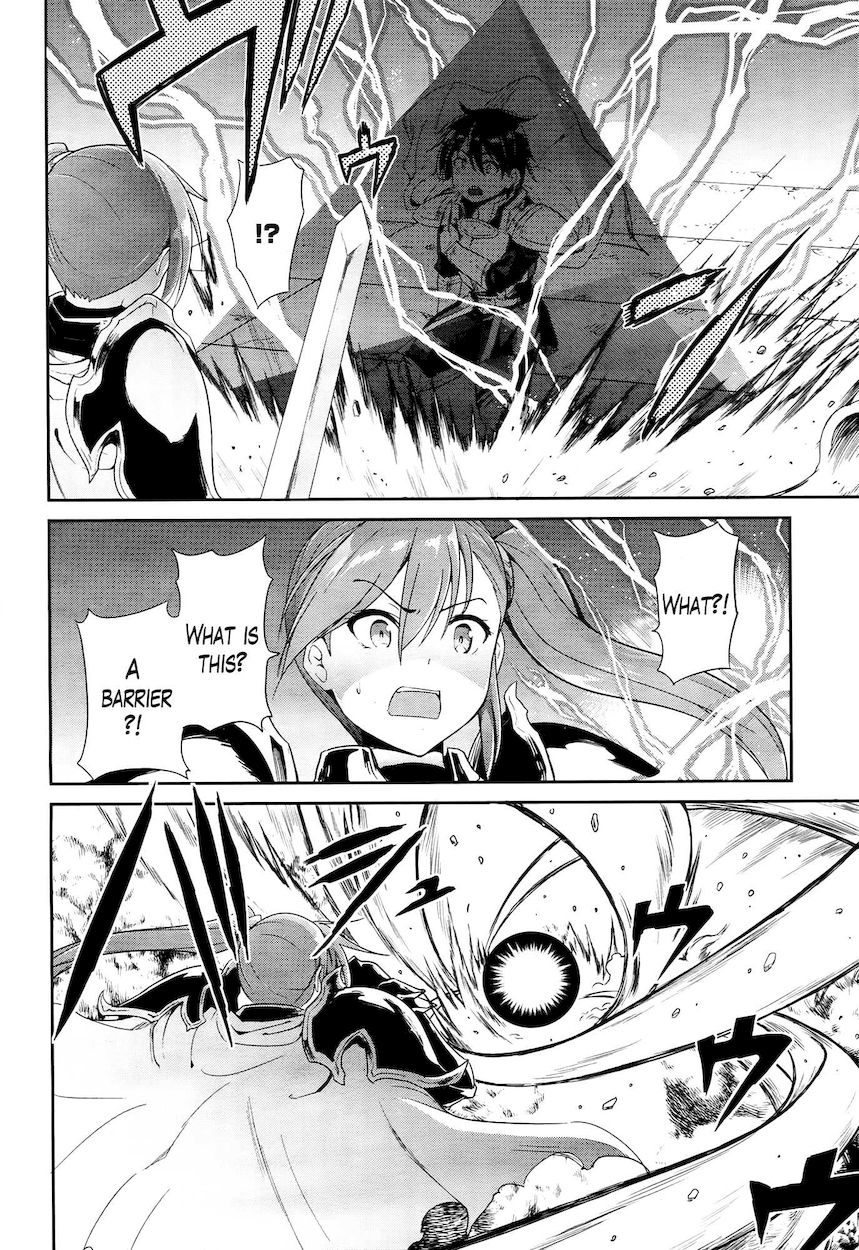 Sennen Sensou Aigis – Eiyuu no Kizuna Chapter 23 - Page 28