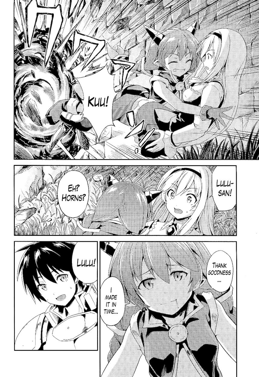 Sennen Sensou Aigis – Eiyuu no Kizuna Chapter 3 - Page 22