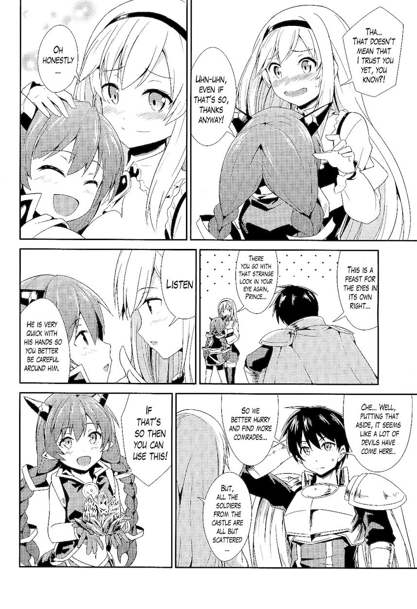 Sennen Sensou Aigis – Eiyuu no Kizuna Chapter 3 - Page 31