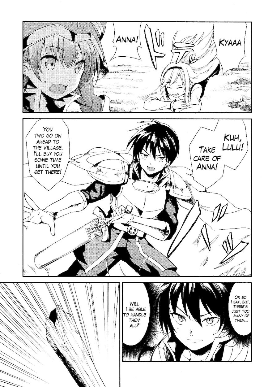 Sennen Sensou Aigis – Eiyuu no Kizuna Chapter 4 - Page 3