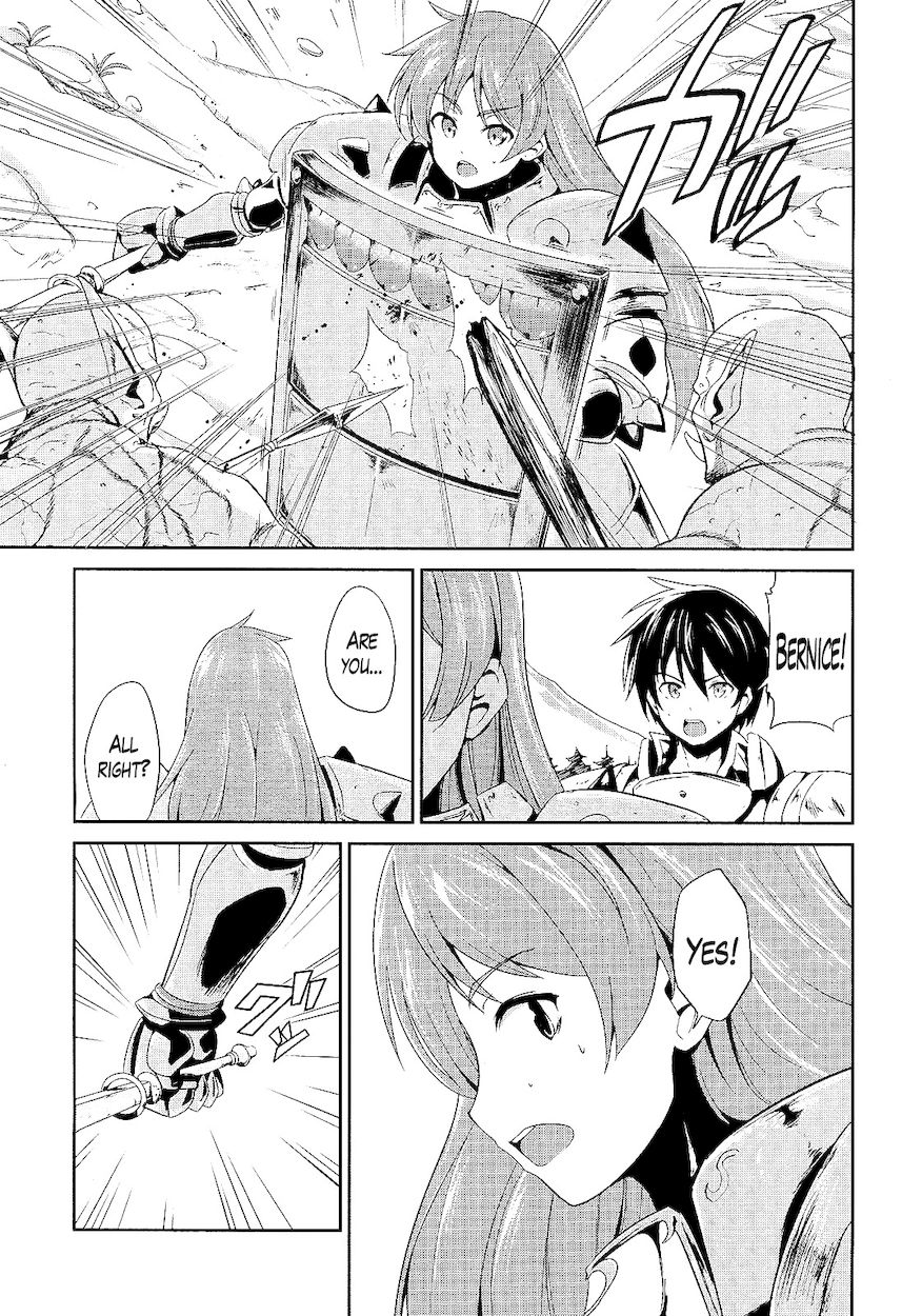Sennen Sensou Aigis – Eiyuu no Kizuna Chapter 4 - Page 29