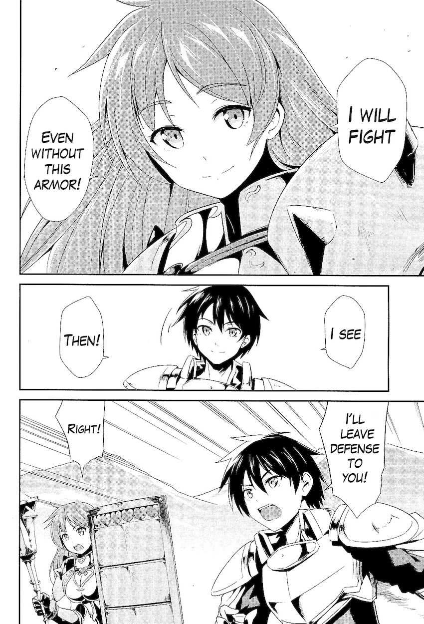 Sennen Sensou Aigis – Eiyuu no Kizuna Chapter 4 - Page 30