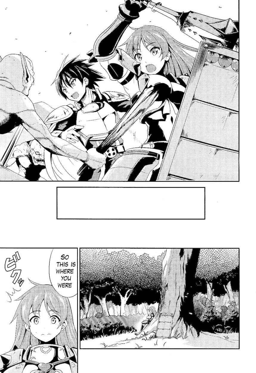 Sennen Sensou Aigis – Eiyuu no Kizuna Chapter 4 - Page 31