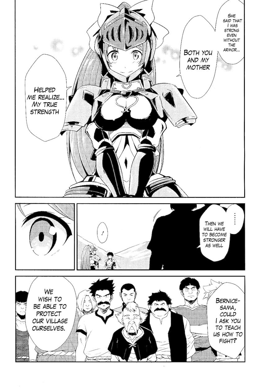 Sennen Sensou Aigis – Eiyuu no Kizuna Chapter 4 - Page 34