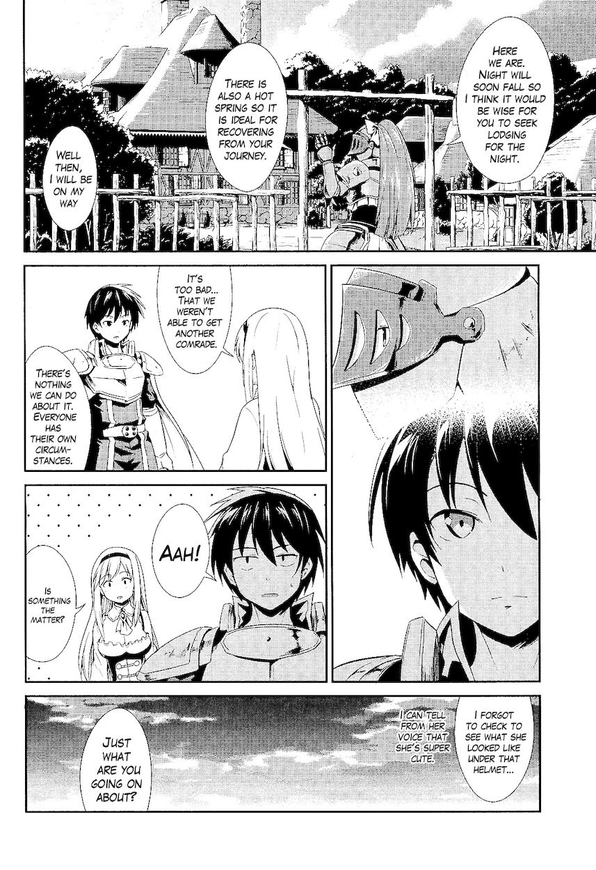 Sennen Sensou Aigis – Eiyuu no Kizuna Chapter 4 - Page 8