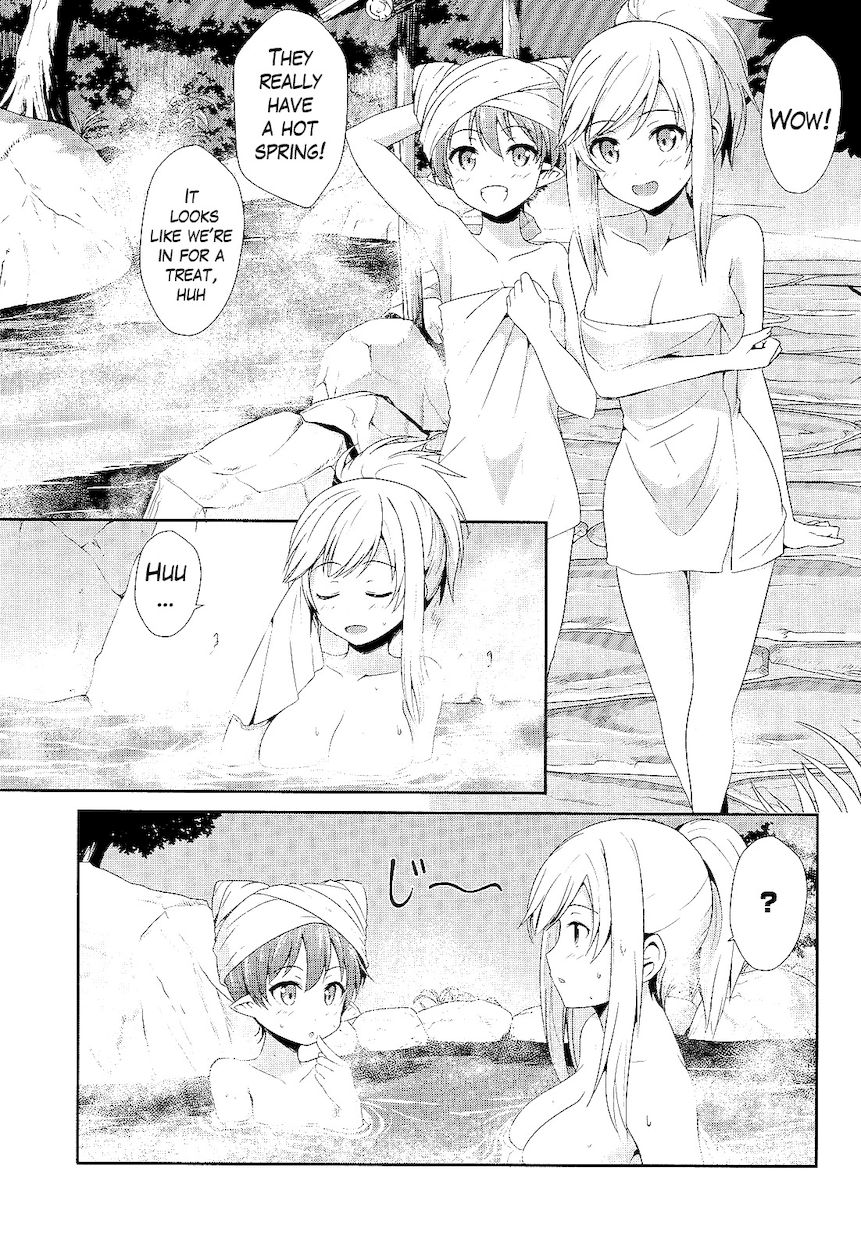 Sennen Sensou Aigis – Eiyuu no Kizuna Chapter 4 - Page 9