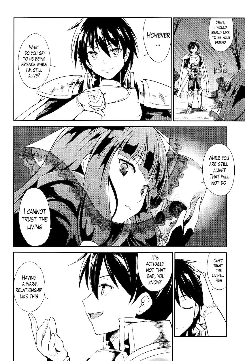 Sennen Sensou Aigis – Eiyuu no Kizuna Chapter 5 - Page 16