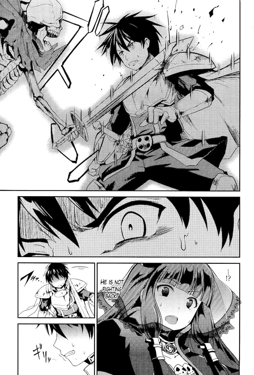 Sennen Sensou Aigis – Eiyuu no Kizuna Chapter 5 - Page 21