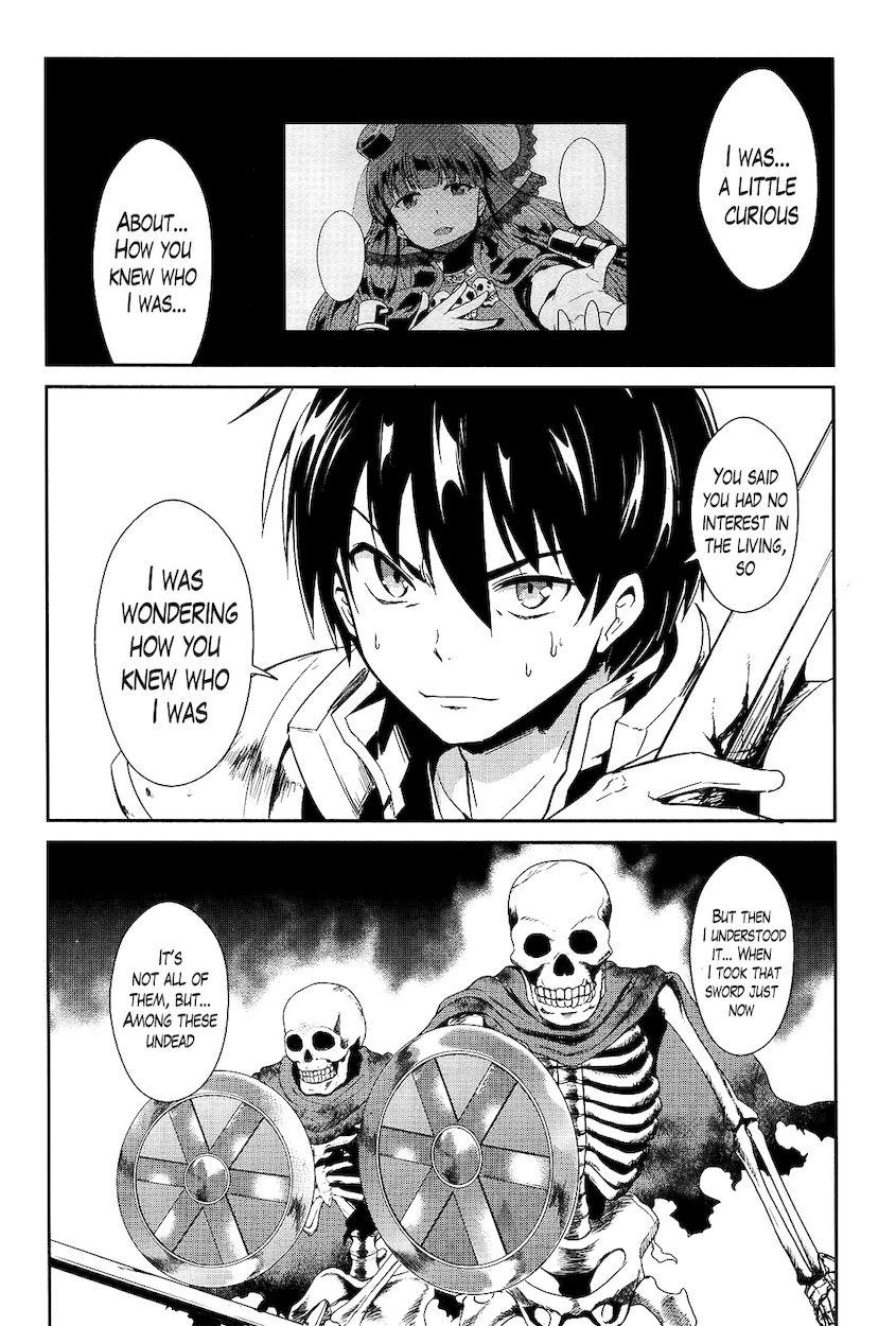 Sennen Sensou Aigis – Eiyuu no Kizuna Chapter 5 - Page 22