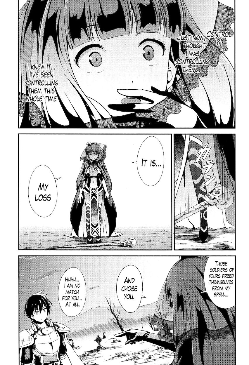 Sennen Sensou Aigis – Eiyuu no Kizuna Chapter 5 - Page 27