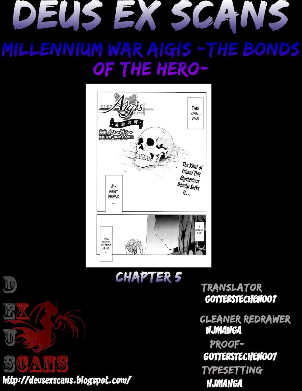 Sennen Sensou Aigis – Eiyuu no Kizuna Chapter 5 - Page 33