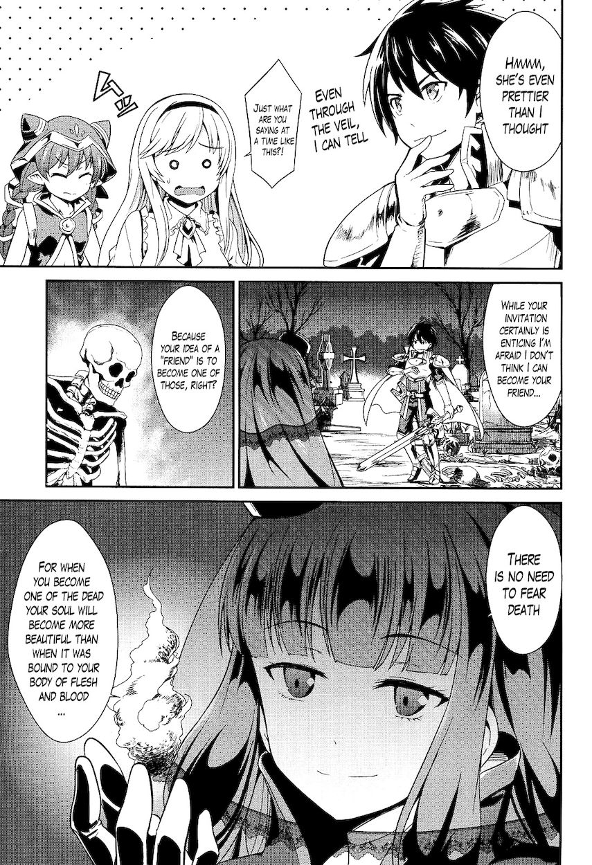 Sennen Sensou Aigis – Eiyuu no Kizuna Chapter 5 - Page 7