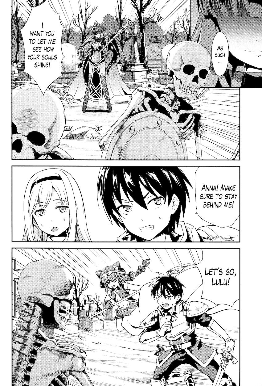 Sennen Sensou Aigis – Eiyuu no Kizuna Chapter 5 - Page 8