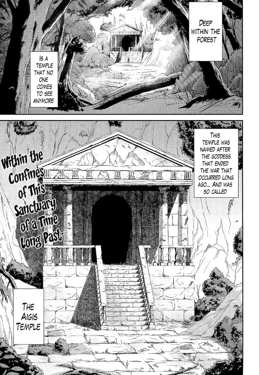 Sennen Sensou Aigis – Eiyuu no Kizuna Chapter 6 - Page 1