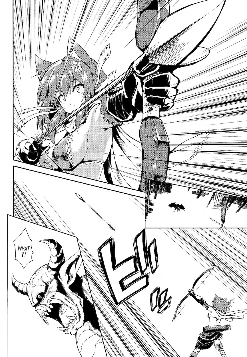 Sennen Sensou Aigis – Eiyuu no Kizuna Chapter 6 - Page 24