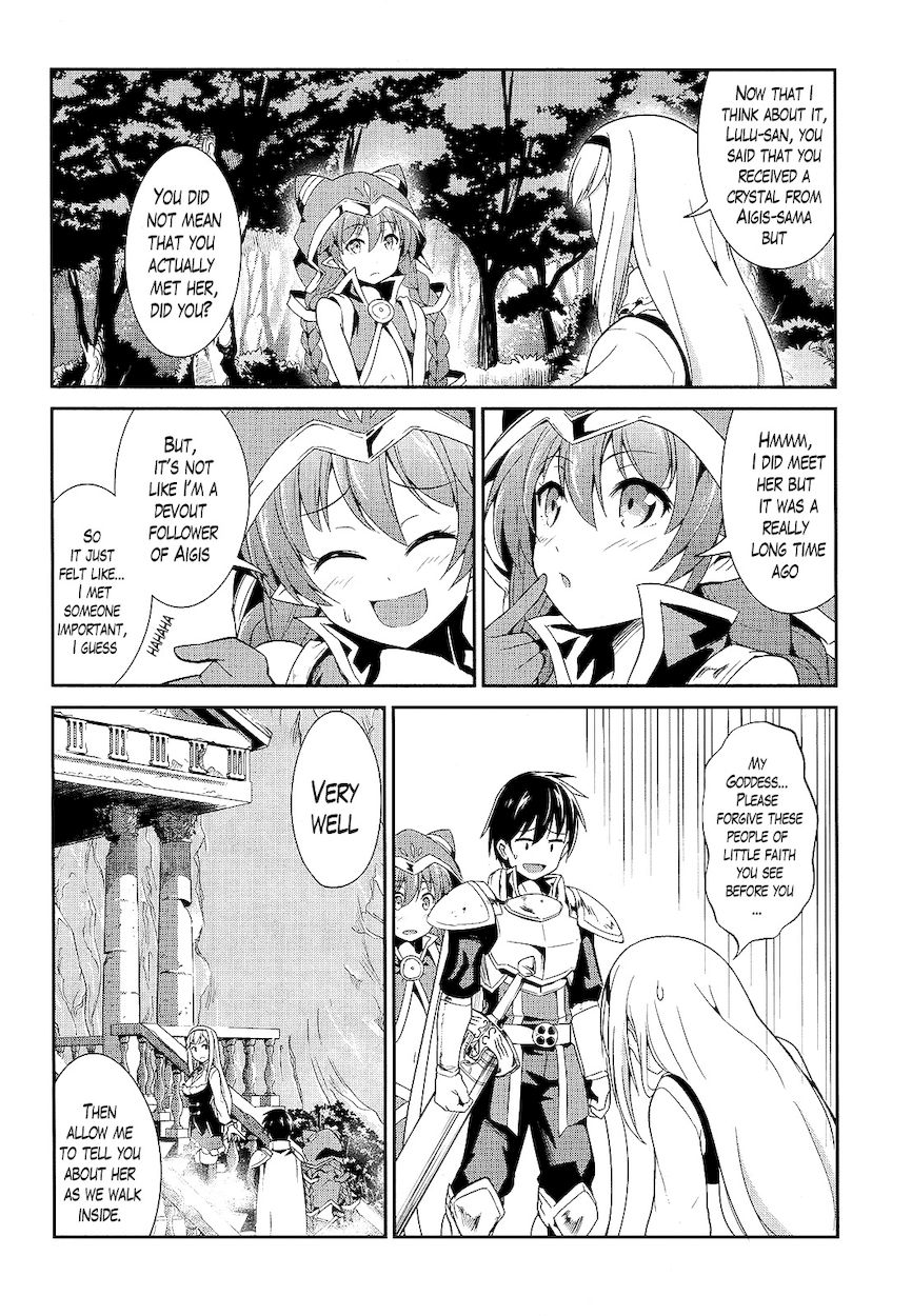 Sennen Sensou Aigis – Eiyuu no Kizuna Chapter 6 - Page 6