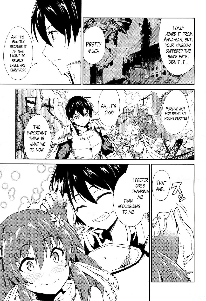 Sennen Sensou Aigis – Eiyuu no Kizuna Chapter 7 - Page 15