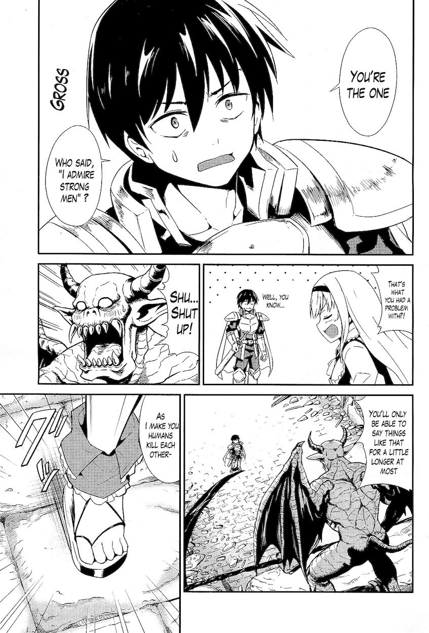 Sennen Sensou Aigis – Eiyuu no Kizuna Chapter 7 - Page 28