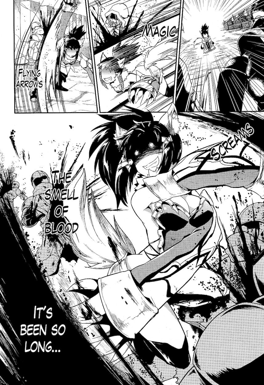 Sennen Sensou Aigis – Eiyuu no Kizuna Chapter 7 - Page 8
