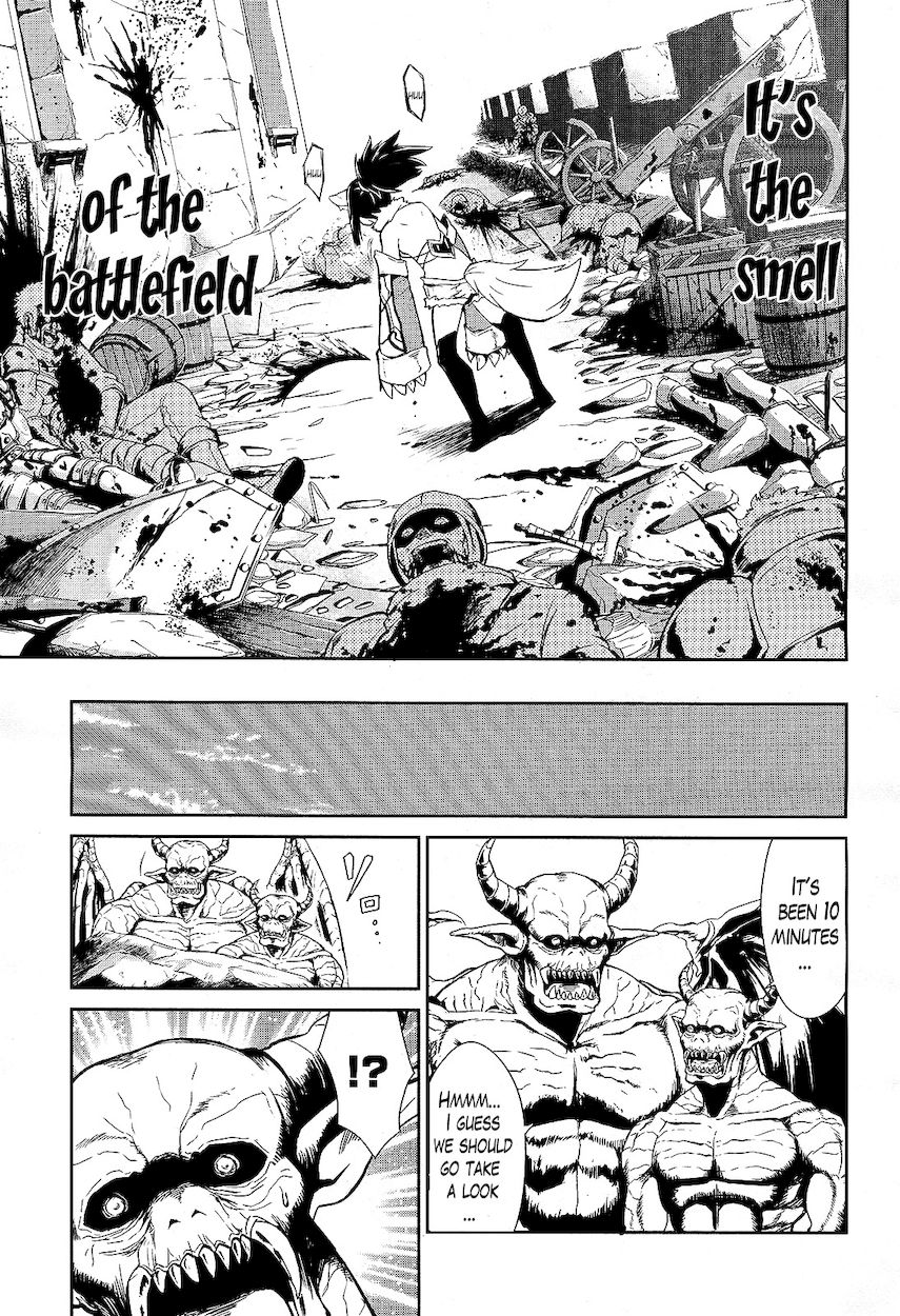 Sennen Sensou Aigis – Eiyuu no Kizuna Chapter 7 - Page 9