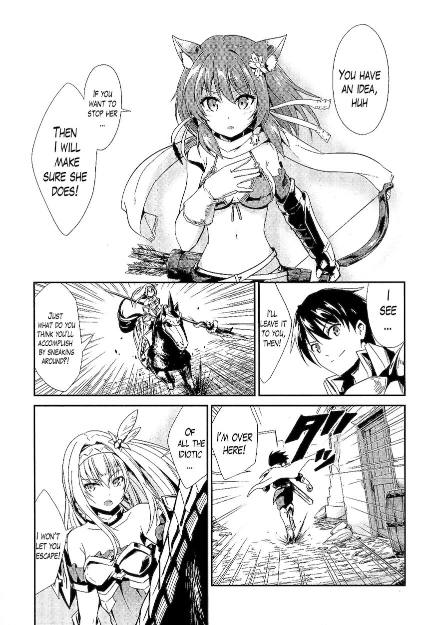 Sennen Sensou Aigis – Eiyuu no Kizuna Chapter 8 - Page 22