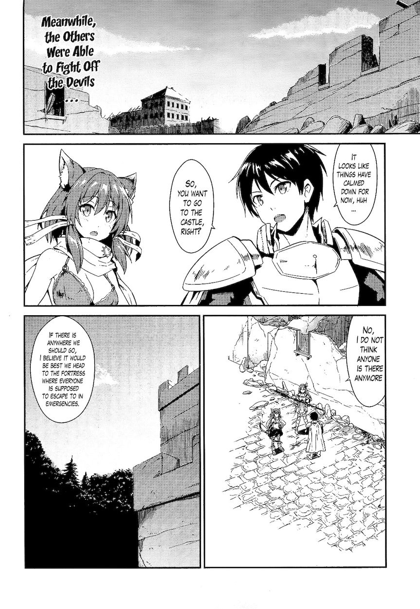 Sennen Sensou Aigis – Eiyuu no Kizuna Chapter 9 - Page 2