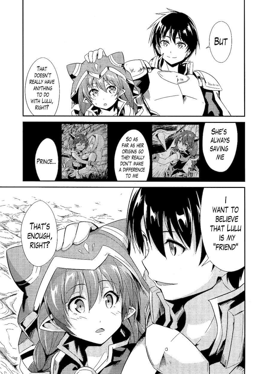 Sennen Sensou Aigis – Eiyuu no Kizuna Chapter 9 - Page 17