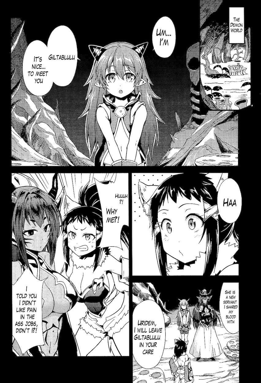 Sennen Sensou Aigis – Eiyuu no Kizuna Chapter 9 - Page 20