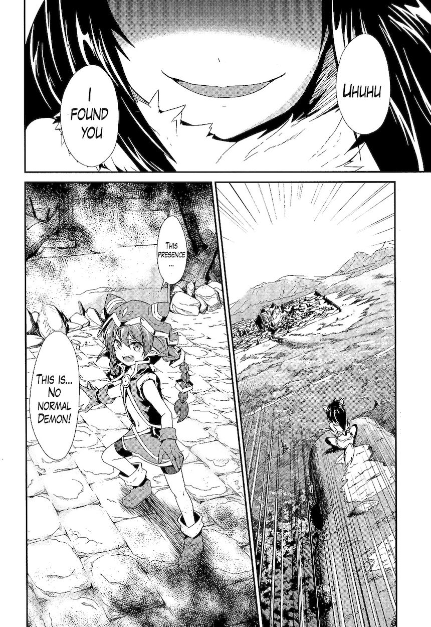 Sennen Sensou Aigis – Eiyuu no Kizuna Chapter 9 - Page 4