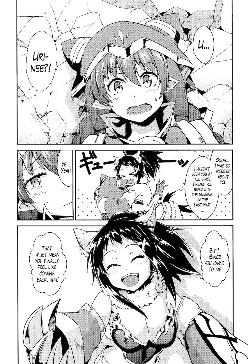 Sennen Sensou Aigis – Eiyuu no Kizuna Chapter 9 - Page 9