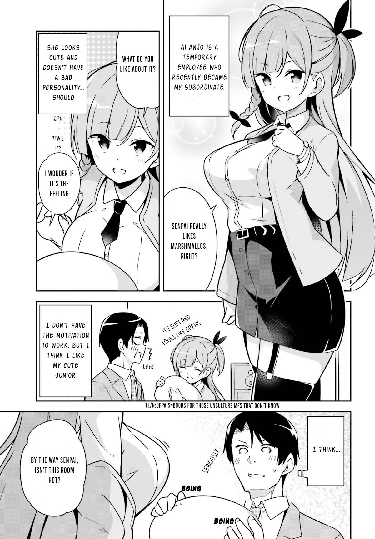 Senpai! Let’s Have an Office Romance Chapter 1 - Page 4