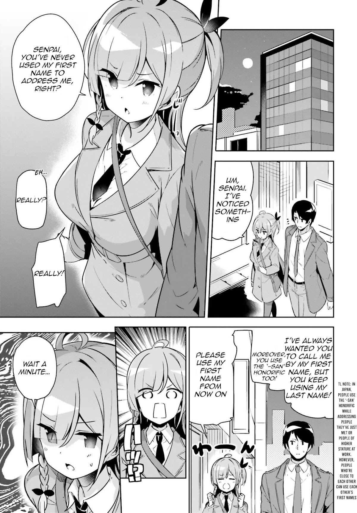 Senpai! Let’s Have an Office Romance Chapter 10 - Page 4