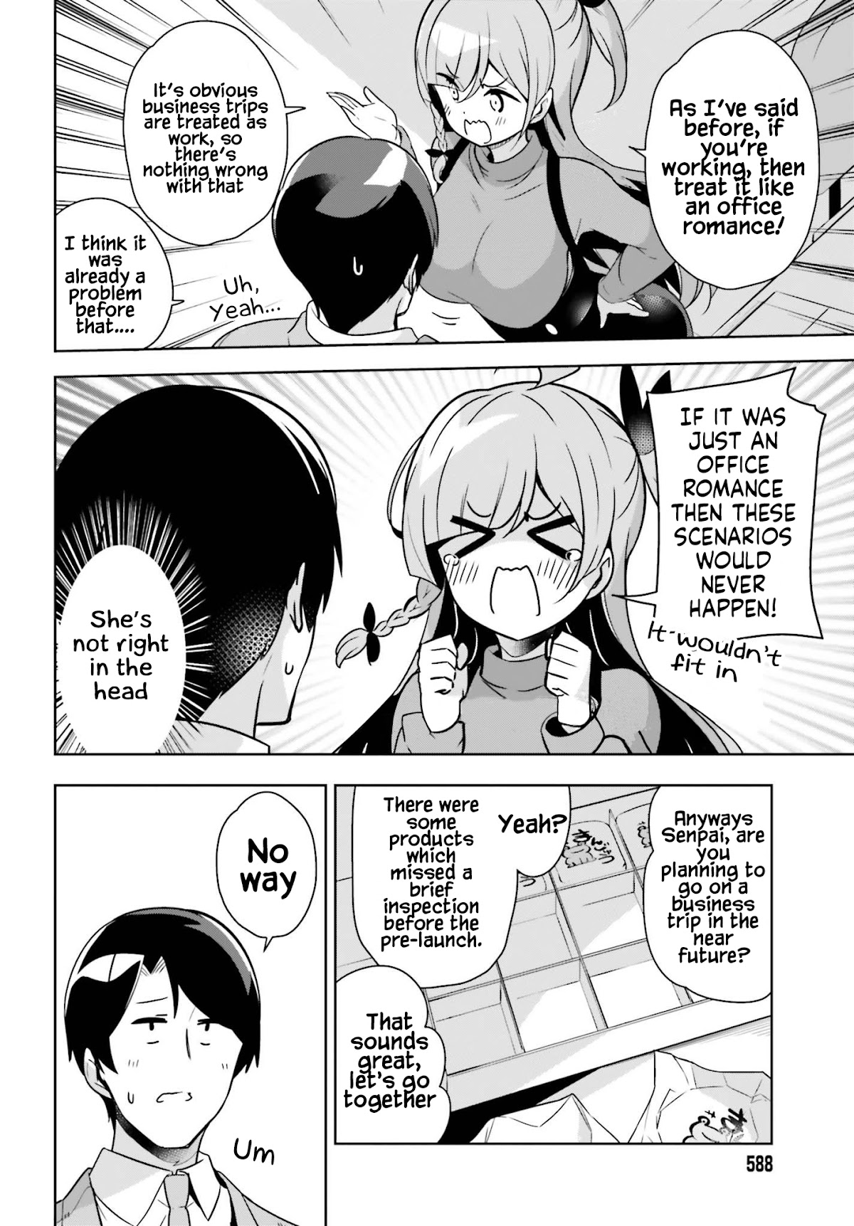 Senpai! Let’s Have an Office Romance Chapter 12 - Page 7