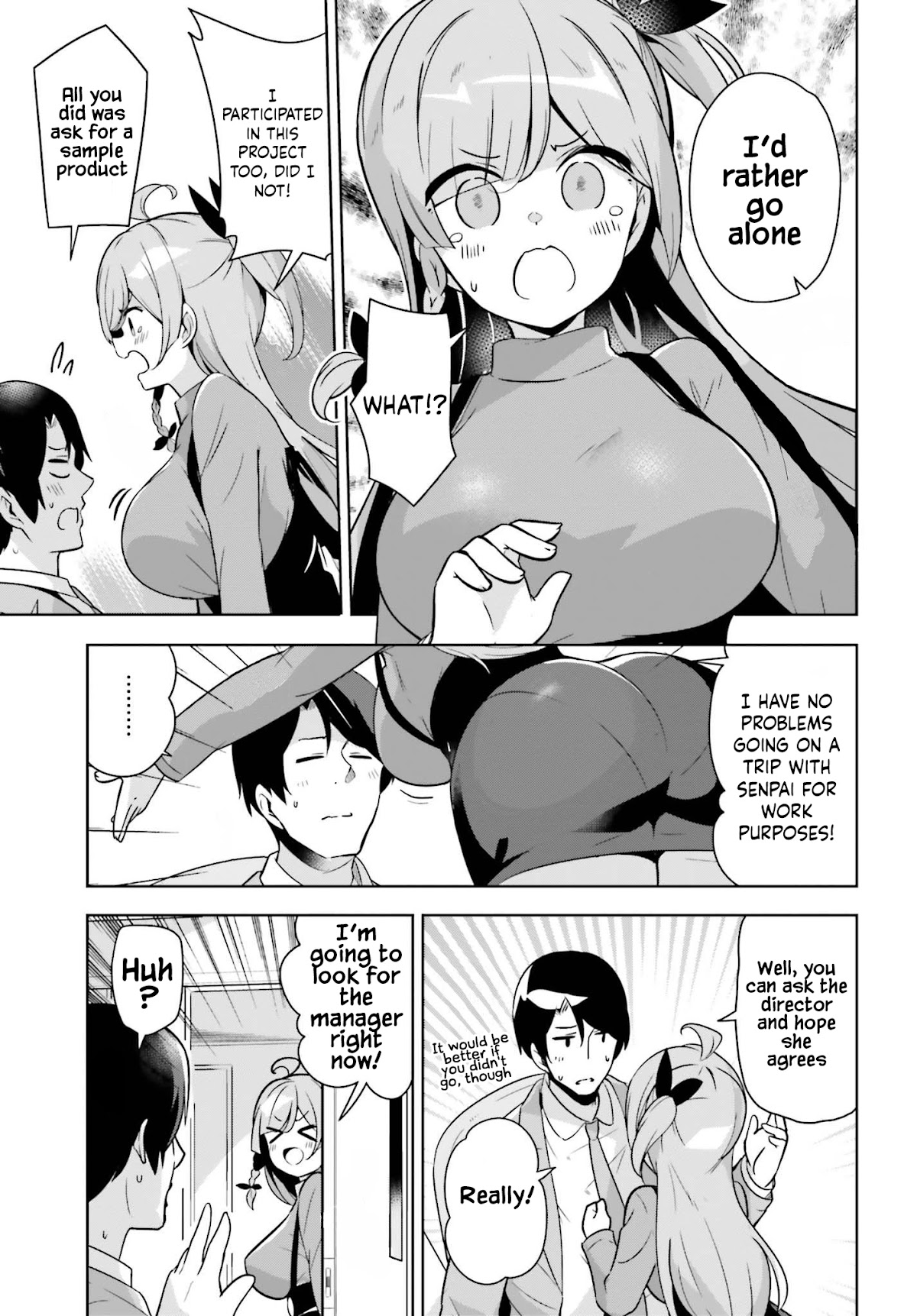Senpai! Let’s Have an Office Romance Chapter 12 - Page 8