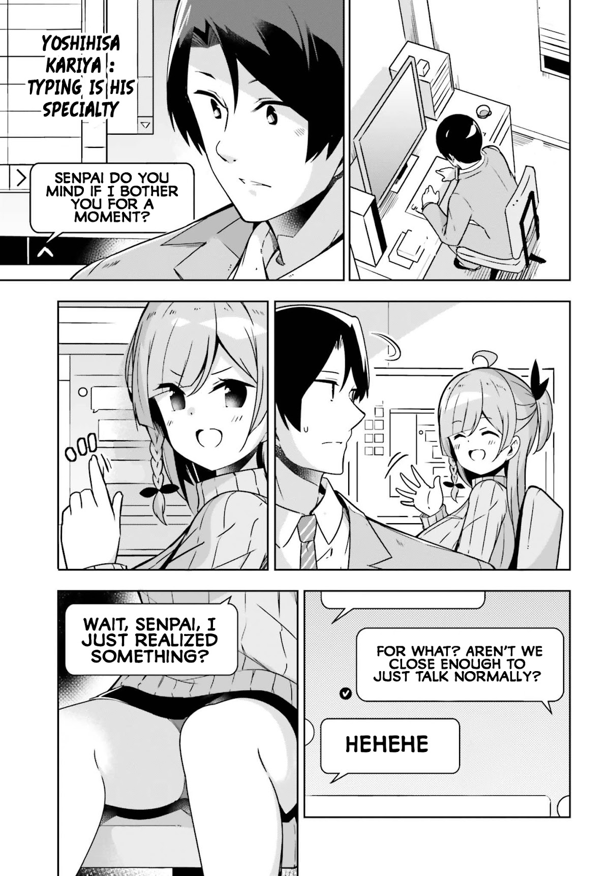 Senpai! Let’s Have an Office Romance Chapter 14 - Page 4