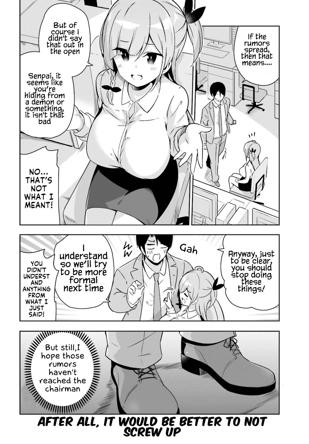 Senpai! Let’s Have an Office Romance Chapter 16 - Page 9