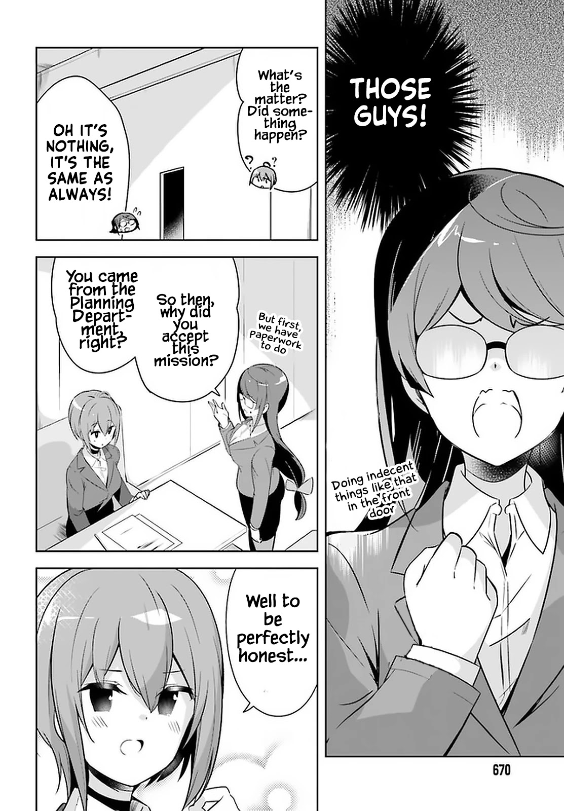 Senpai! Let’s Have an Office Romance Chapter 17 - Page 7